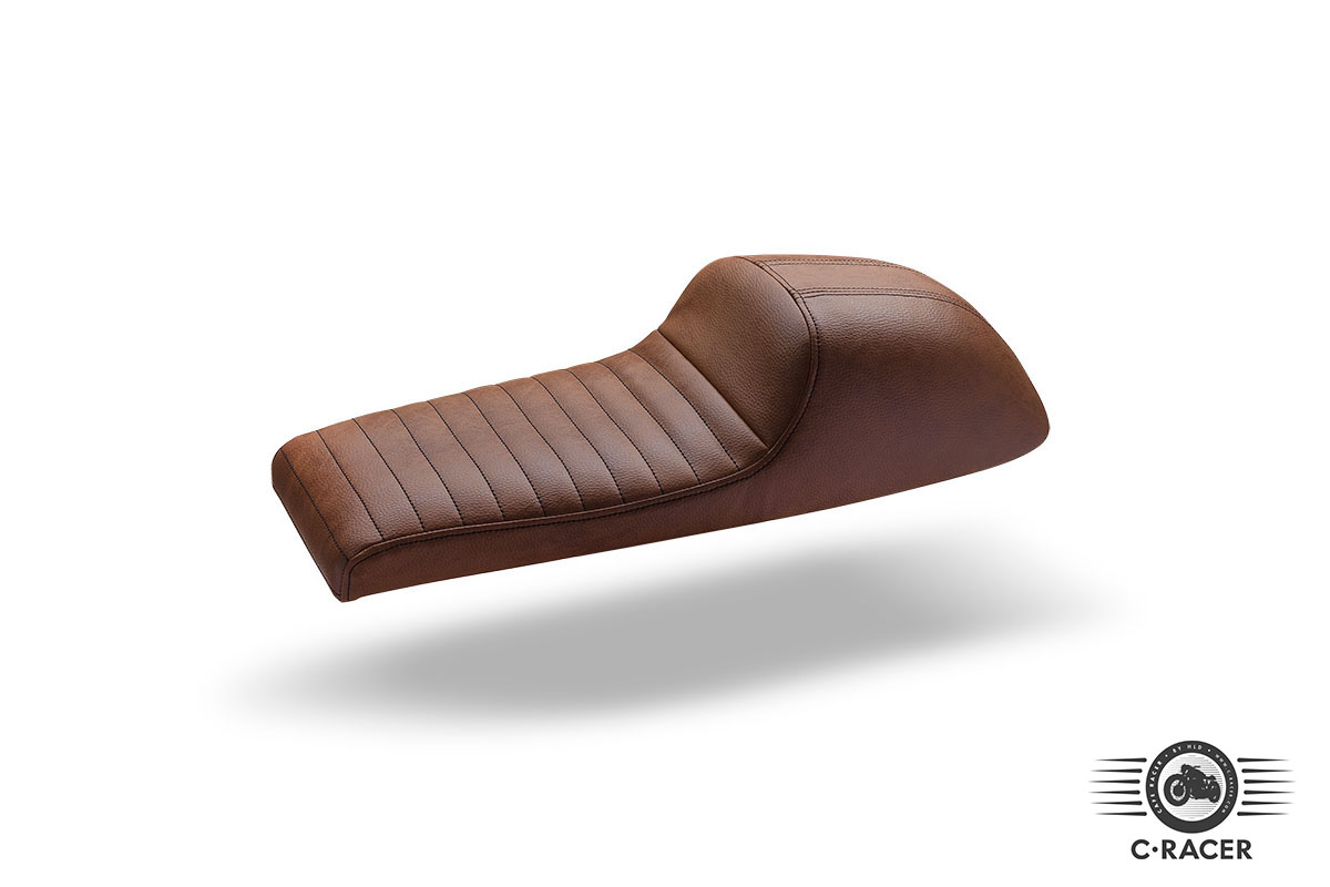 C-Racer "FT Classic" edition Universal Fully Covered Cafe Racer Seat - SCR3FC C-Racer "FT Classic" edition Universal Fully Covered Cafe Racer Seat - SCR3FC
